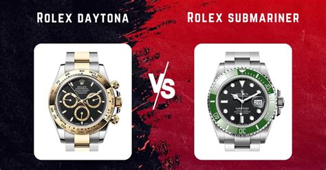 Rolex Daytona vs. Rolex Submariner: A Diver’s Deep